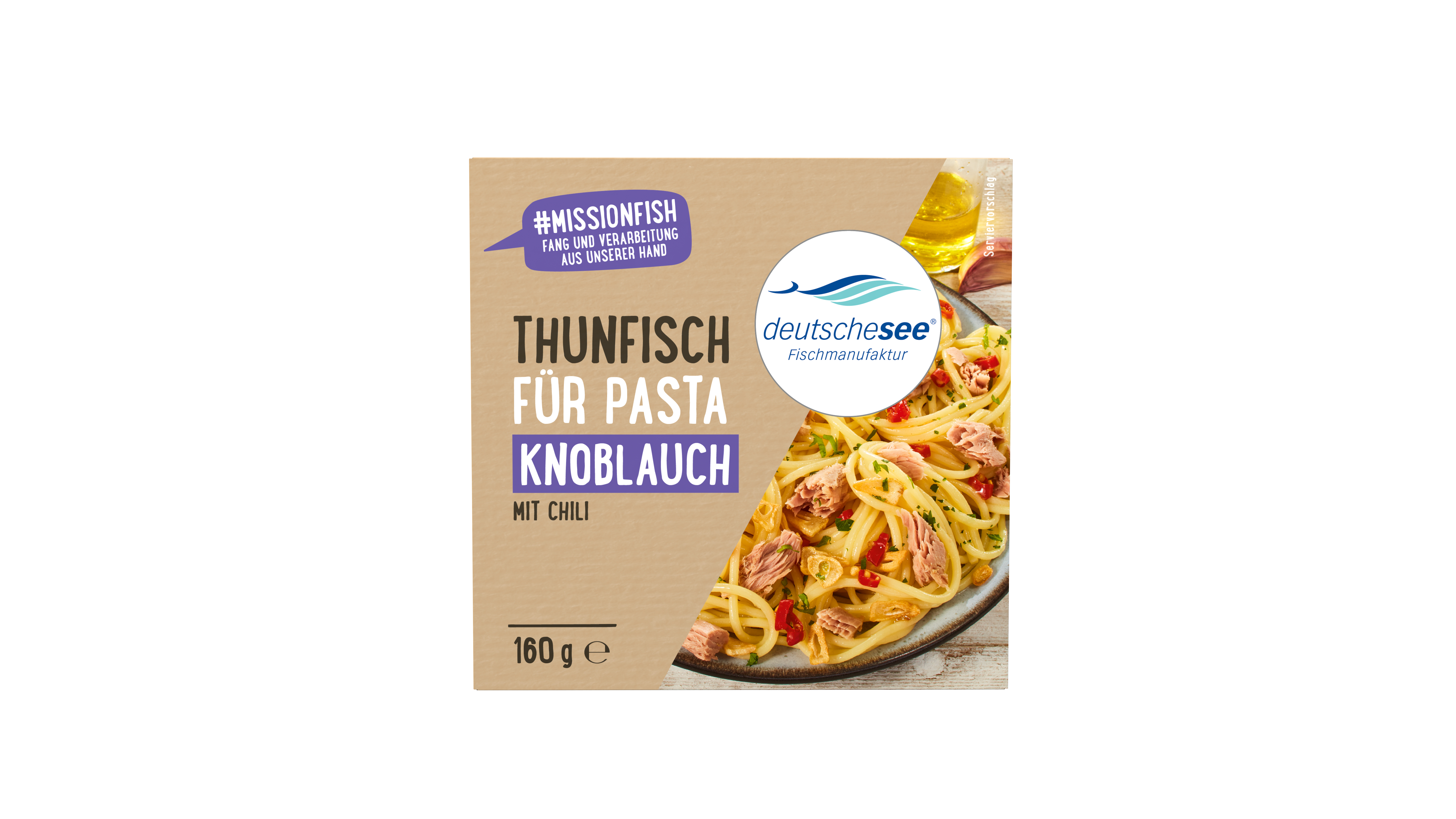 Thunfisch für Pasta Knoblauch